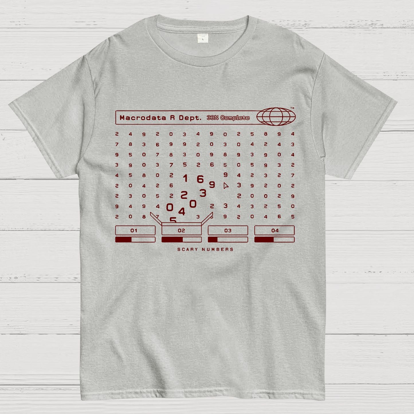 Scary Numbers Geek T-Shirt