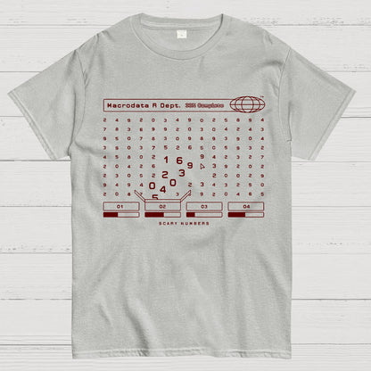 Scary Numbers Geek T-Shirt
