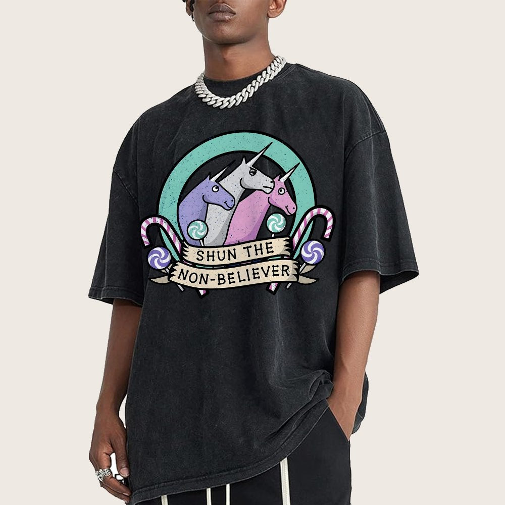 Shun The Non-Believer Vintage Distressed T-shirt