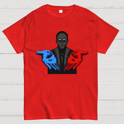 Red pill  Blue pill Geek T-Shirt