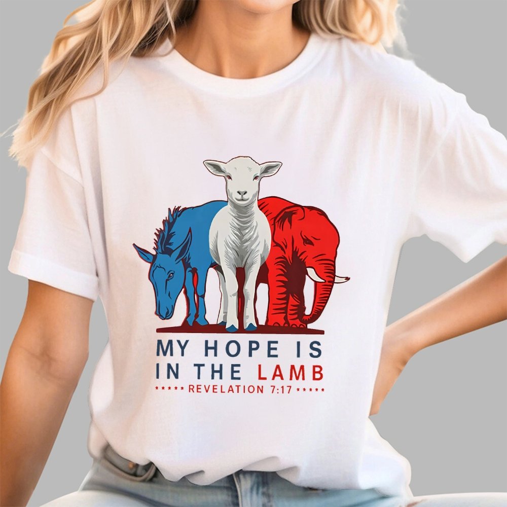 My Hope Is In The Lamb Sarcasm Geek T-Shirt