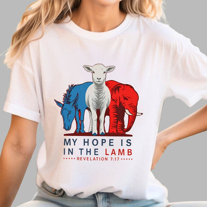 My Hope Is In The Lamb Sarcasm Geek T-Shirt