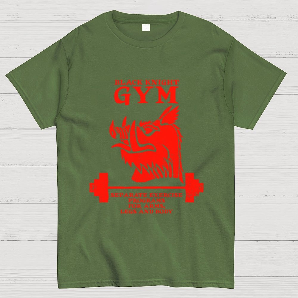 Black Knight Gym Geek T-Shirt