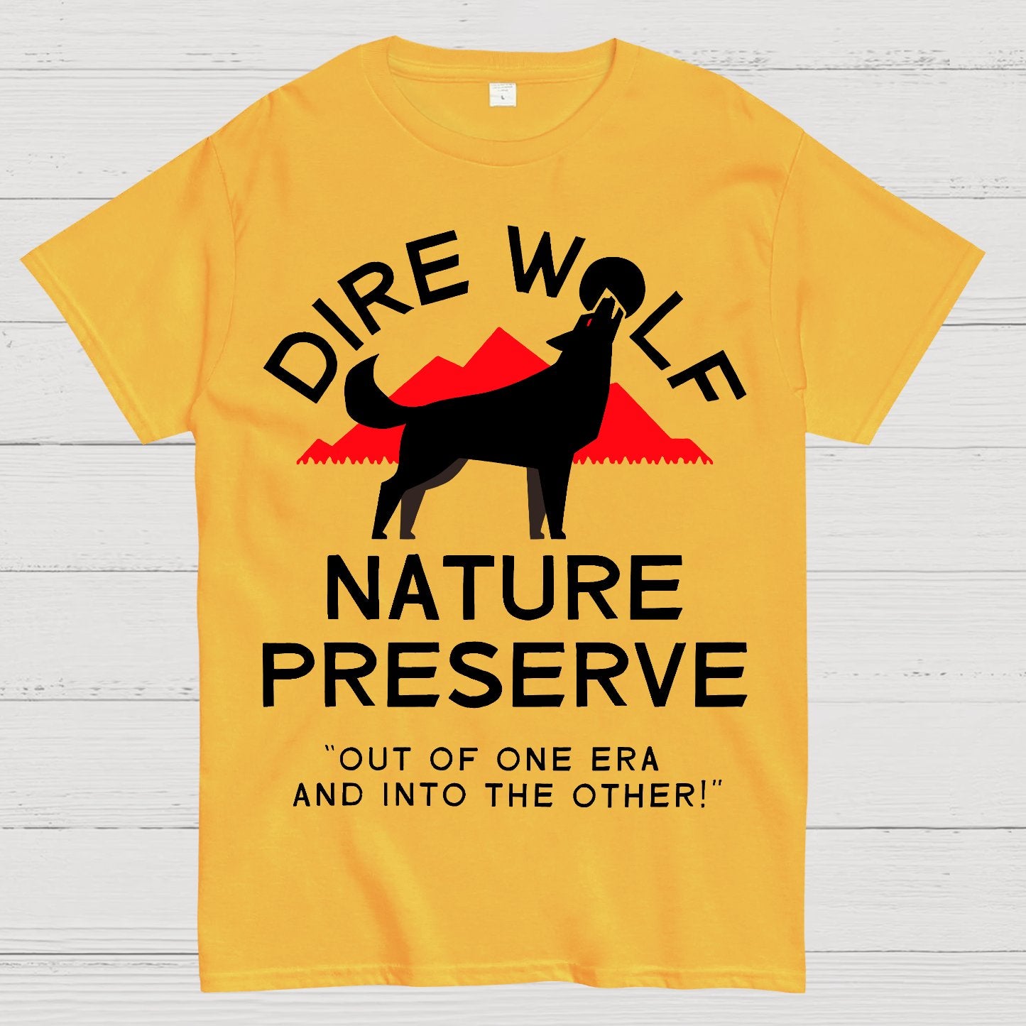 Mystic Wolf Nature Preserve Geek T-Shirt
