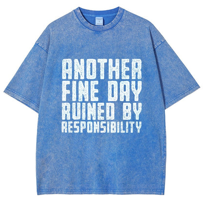 Another Fine Day Vintage Distressed T-shirt