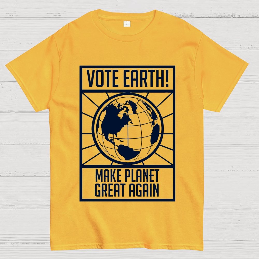 Vote Earth Unisex Geek T-Shirt