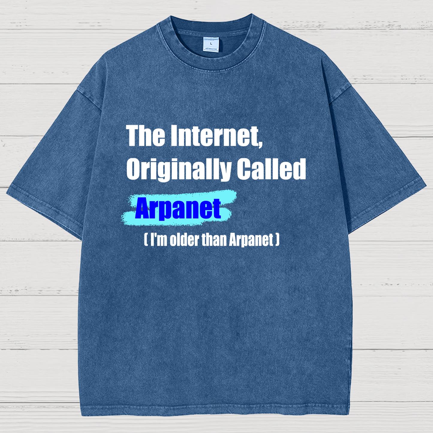 The Internet, Originally Called Arpanet Vintage Distressed T-shirt