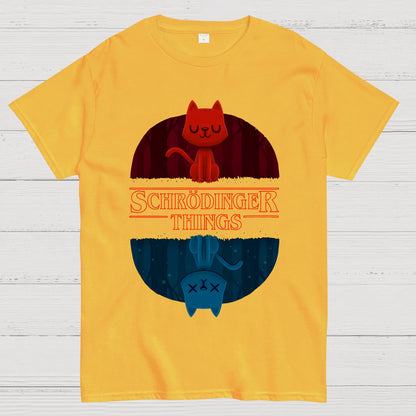 Schrödinger Things. A Perfect Geeky T-Shirt