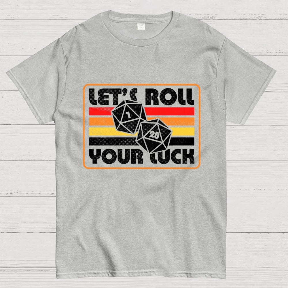 RPG Vintage Roll For Luck Geek T-Shirt