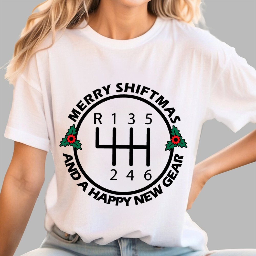 Merry Shiftmas And A Happy New Gear Geek T-Shirt