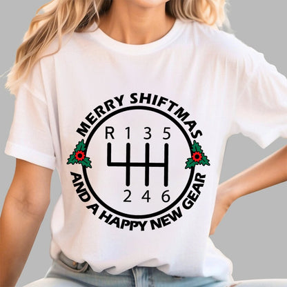Merry Shiftmas And A Happy New Gear Geek T-Shirt