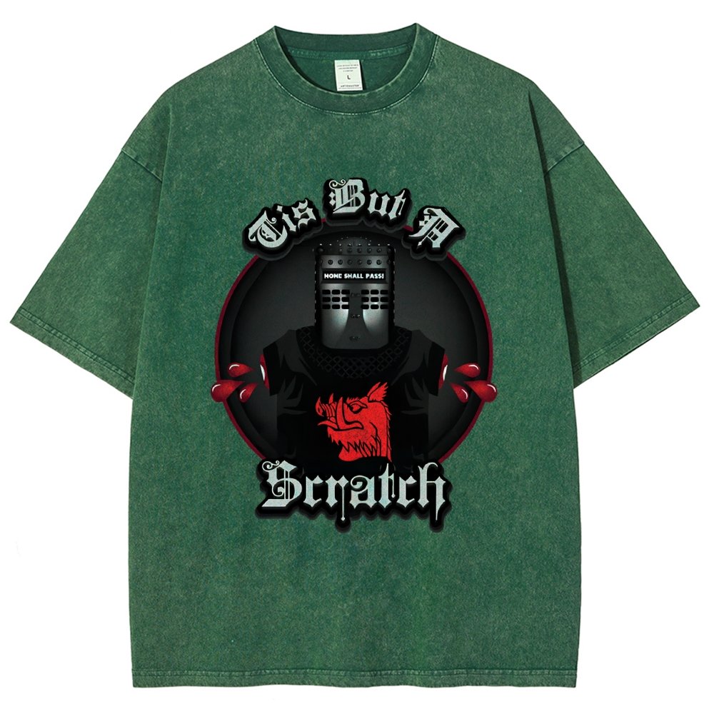 Tis But A Scratch Vintage Distressed T-shirt