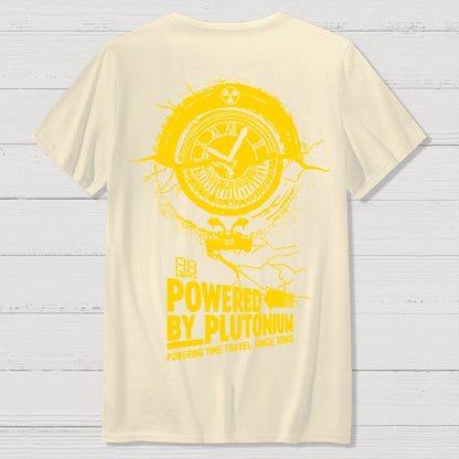 Plutonium Power Front And Back Printing Geek T-Shirt
