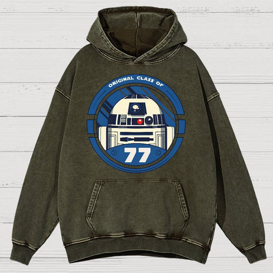 Original Class Of 77 Vintage Distressed Hoodie