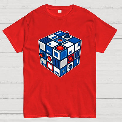 Droid Cube Geek T-Shirt