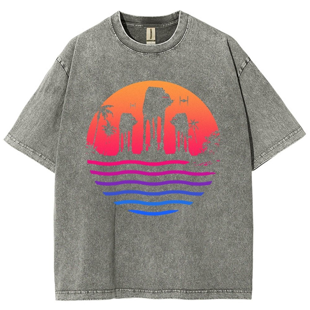 Escape The Summer Vintage Distressed T-shirt