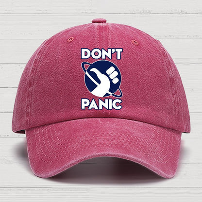 Don't Panic Cotton Hat