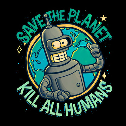 Save The Planet Kill All Humans Geek Cotton Sweatshirt
