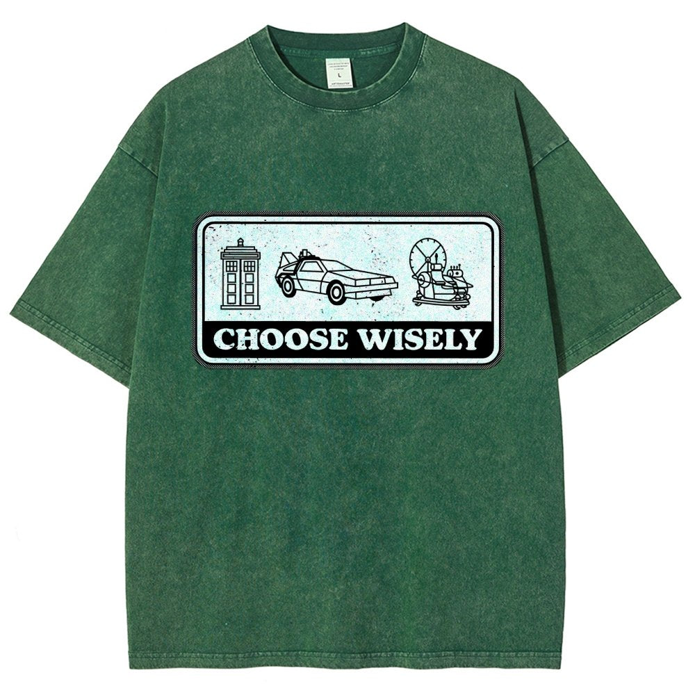 Temporal Dilemma Vintage Distressed T-shirt