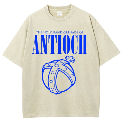 The Holy Hand Grenade of an Ancient Place Vintage Distressed T-shirt