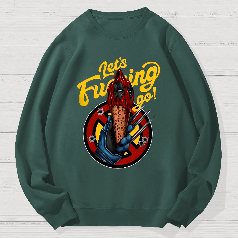 LFG Geek Cotton Sweatshirt