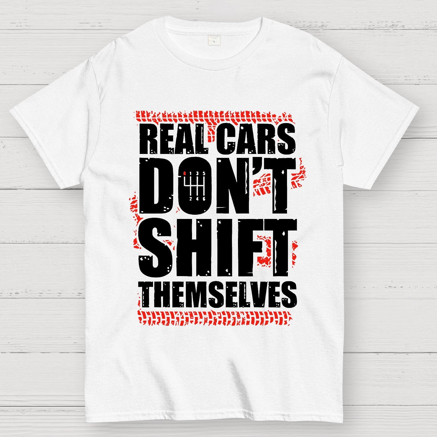 Manual Transmission Gearhead Geek T-Shirt