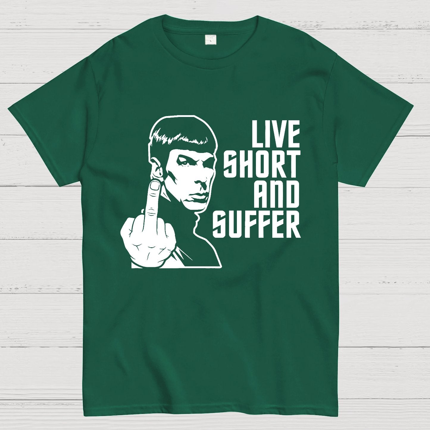 Live Short and Suffer Geek T-Shirt