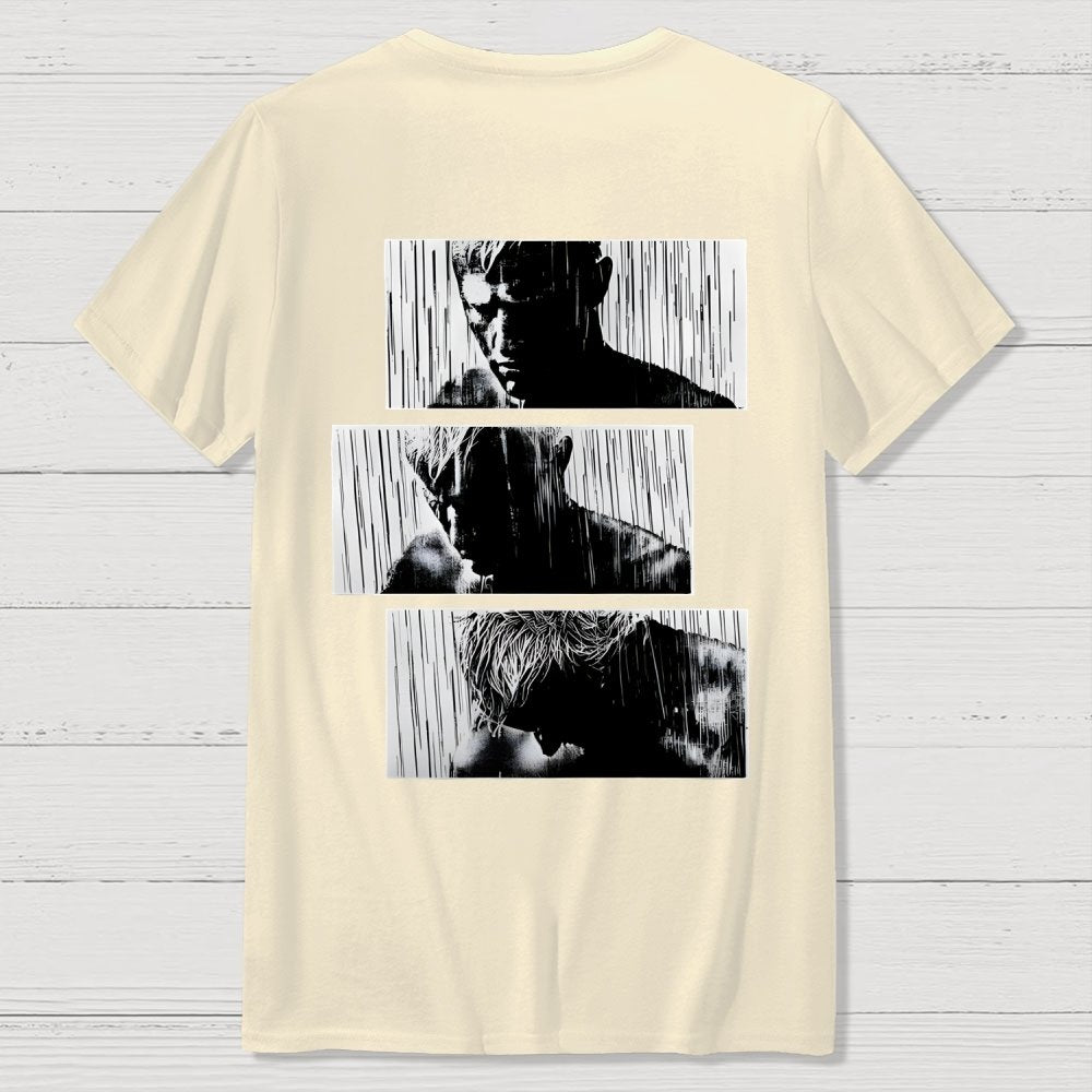 Tears In Rain Back-printed Geek T-shirt