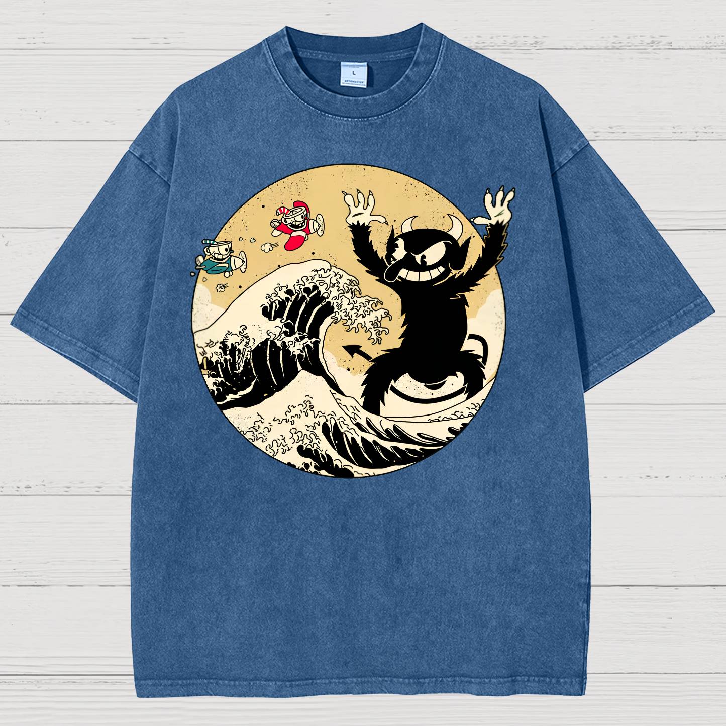 The Great Retro Game Battle Vintage Distressed T-shirt