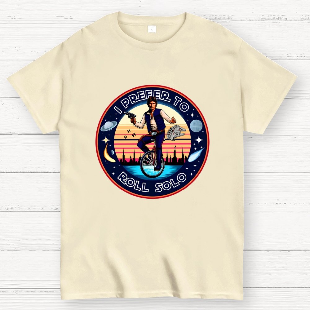 I Roll Solo Geek T-Shirt