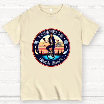 I Roll Solo Geek T-Shirt