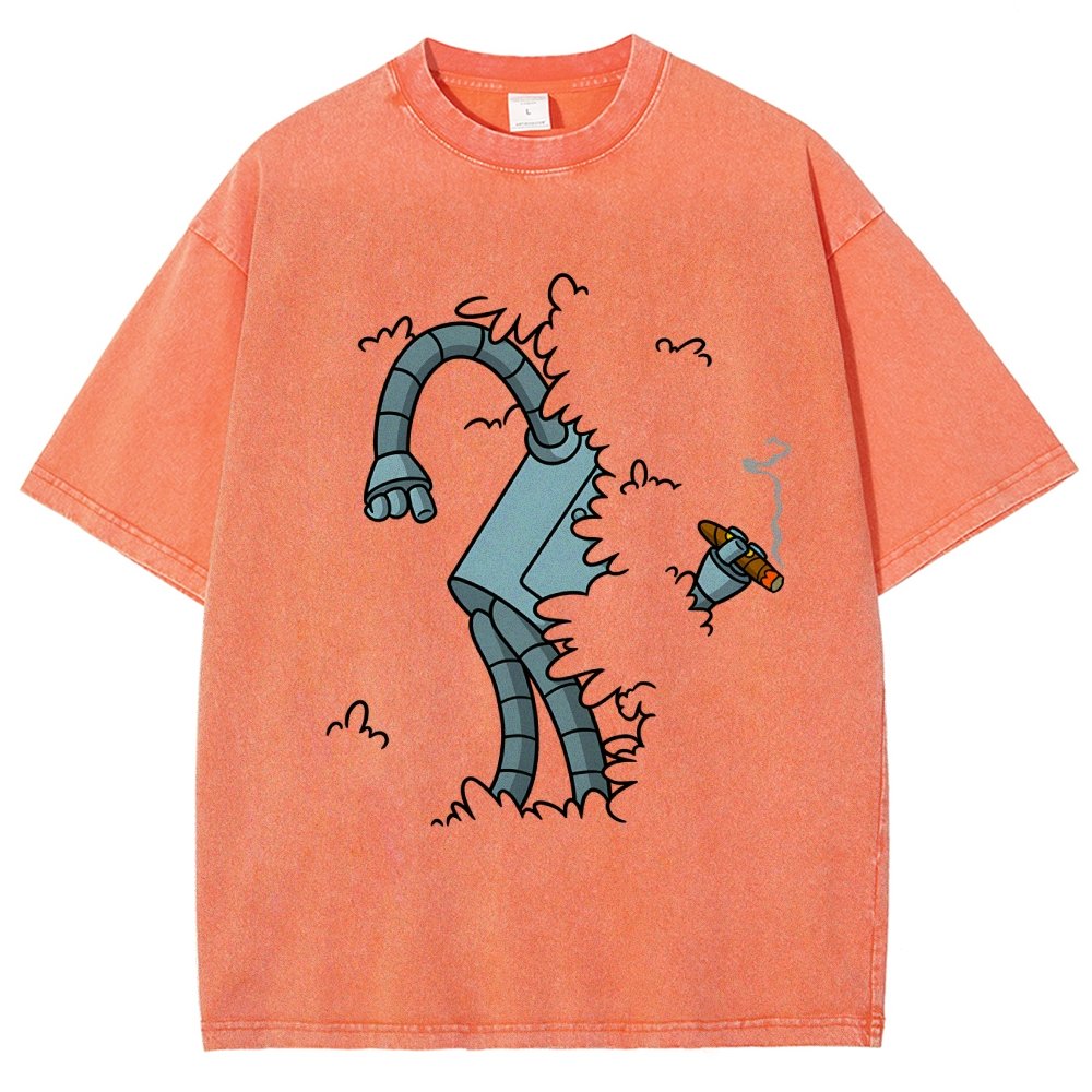 Bite My Shiny Metal Thing Vintage Distressed T-shirt