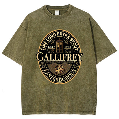 Cosmic Explorer Stout Vintage Distressed T-shirt