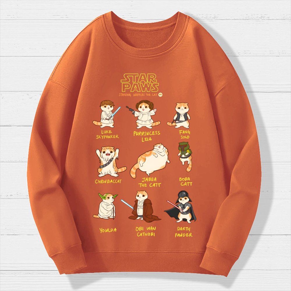 Star Paws Geek Cotton Sweatshirt