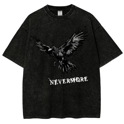 Nevermore Vintage Distressed T-shirt