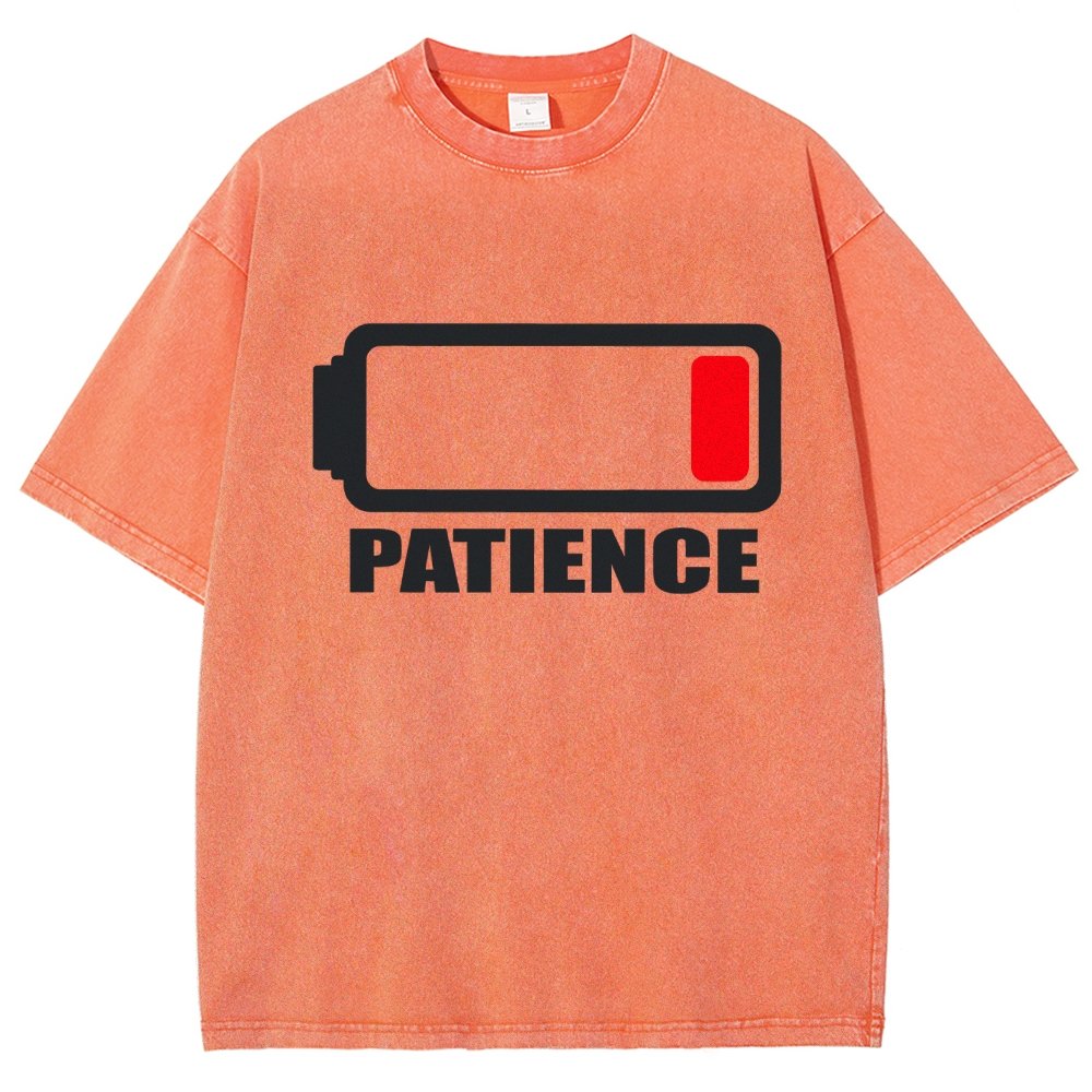 Out of Patience Vintage Distressed T-shirt