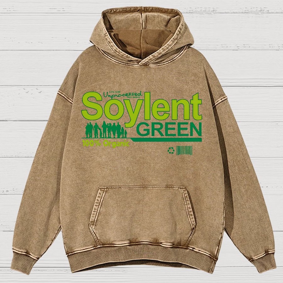 Soylent Green Vintage Distressed Hoodie