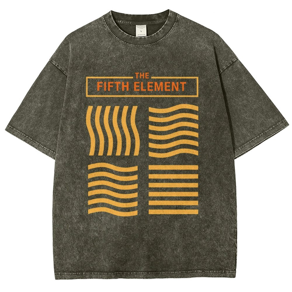 Elemental Stones Nerd Vintage Distressed T-shirt