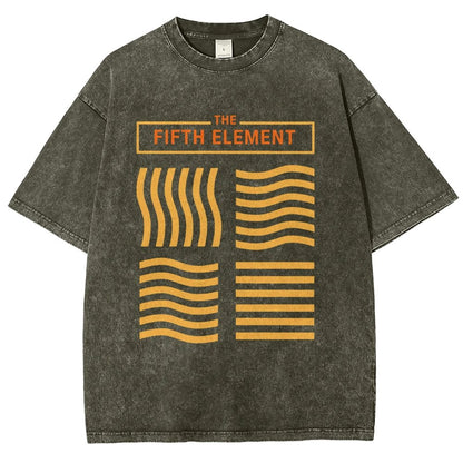 Elemental Stones Nerd Vintage Distressed T-shirt