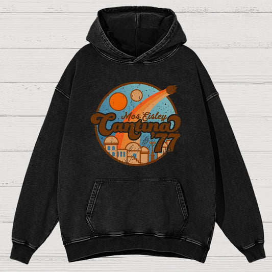 Vintage Hangout 77 Vintage Distressed Hoodie