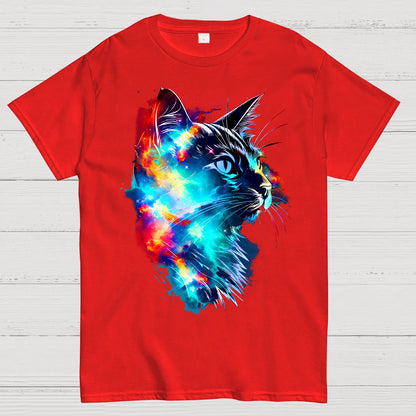 Cosmos Cat Geek T-Shirt