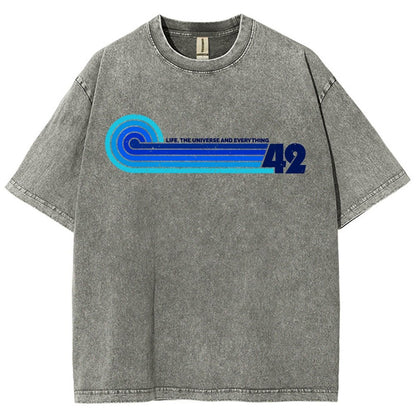 Answer Vintage Distressed T-shirt
