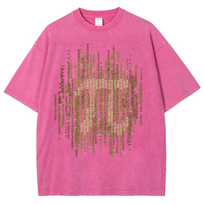 Enter The Pi Vintage Distressed T-shirt