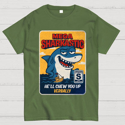 Mega Sharkastic Geek T-Shirt