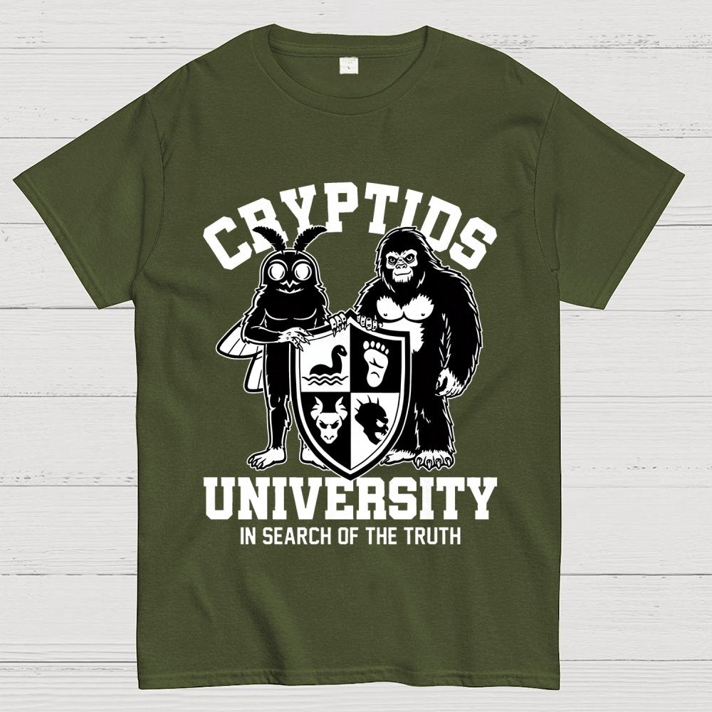 Cryptic University Meme Unisex Geek T-Shirt
