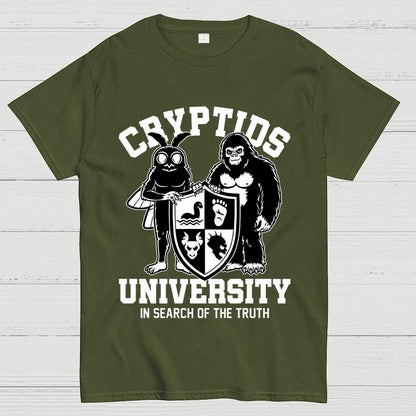 Cryptic University Meme Unisex Geek T-Shirt