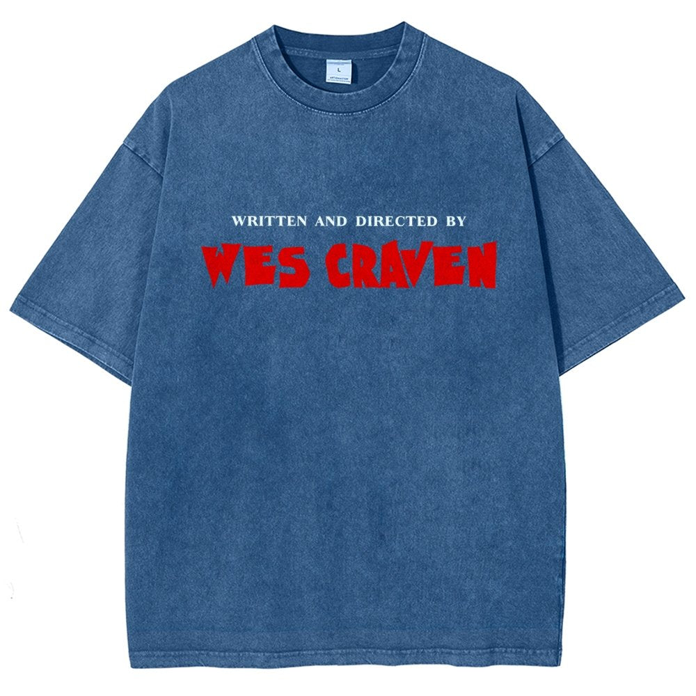 Written & Directed By Vintage Distressed T-shirt