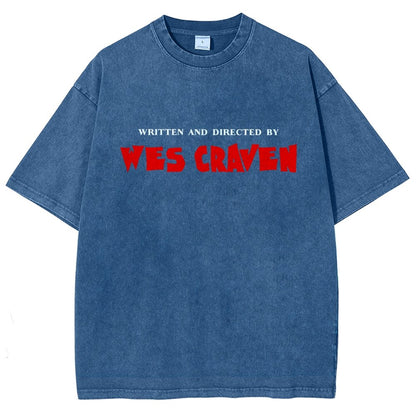 Written & Directed By Vintage Distressed T-shirt
