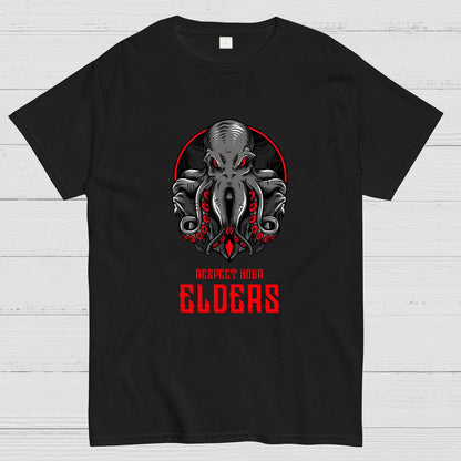 Respect Your Elders Mysterious Gangster Geek T-Shirt