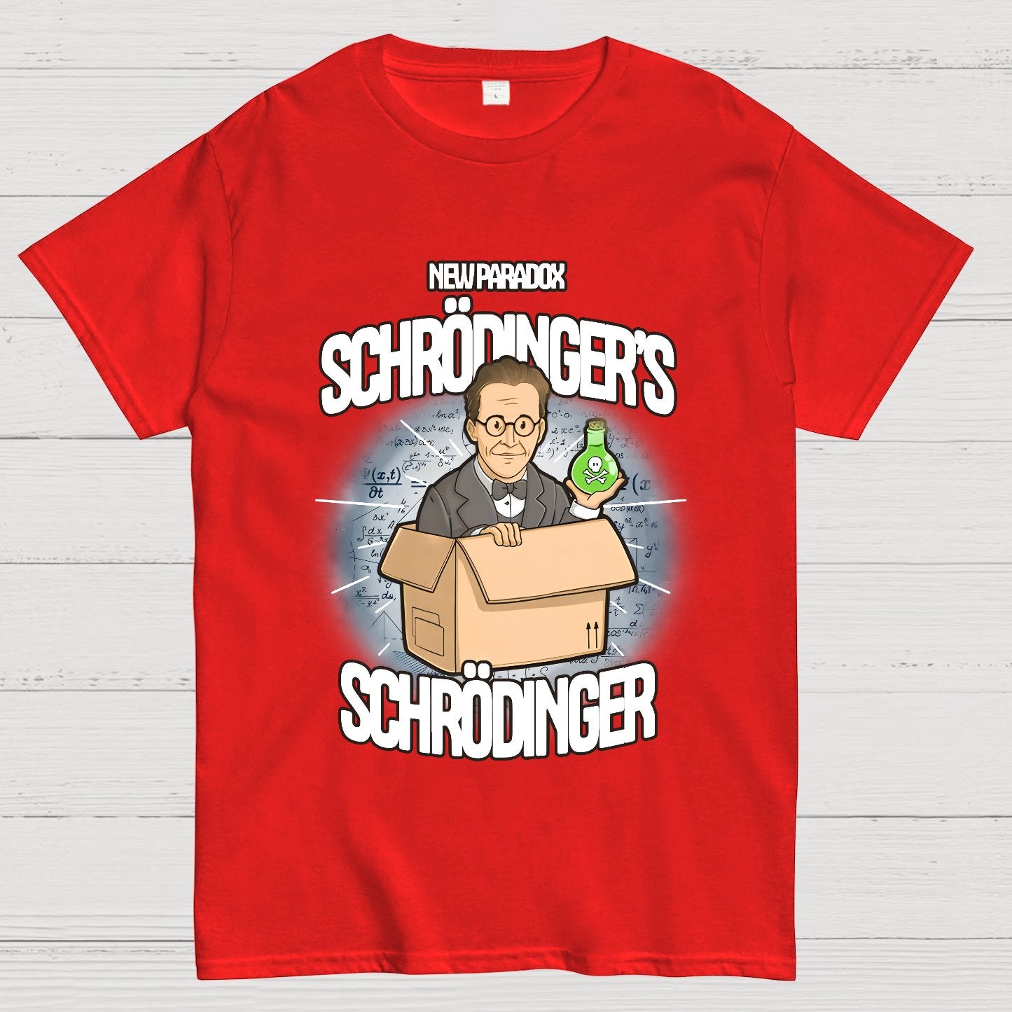 Schrödinger's Schrödinger Geek T-Shirt